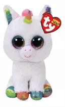 Beanie Boos Coleção Pelúcias Ty Unicórnio Pixy  - Dtc