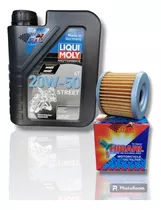 Kit Mantencion Suzuki Gixxer 150 Liqui Moly 20w50 + Filtro 