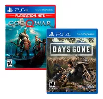 Juego Ps4 God Of War + Days Gone 