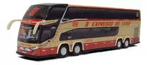 Miniatura Ônibus Expresso De Luxo 212 G7 2 Andares 30cm