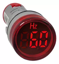 Frequencimetro Digital Vermelho 22mm 0-99hz Sibratec