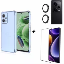 Carcasa Transparente Para Xiaomi Note 12 Pro Plus 5g+láminas