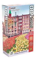 Puzzle 500 Peças Flores Em Amsterda 03938 - Grow