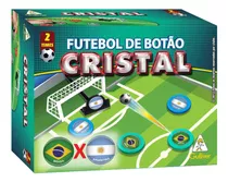 Futebol Botão Cristal Seleções Brasil X Argentina Gulliver