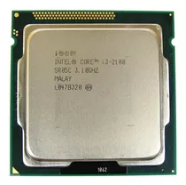 Processador Gamer Intel Core I3-2100 Bx80623i32100  De 2 Núcleos E  3.1ghz De Frequência Com Gráfica Integrada
