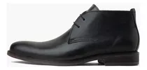 Bota Botinetas Borcegos Cuero Negro Urban Hombre Boating