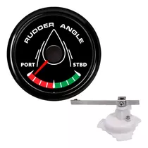 Sensor Indicador De Ângulo Do Leme Preto Para Barcos Lanchas