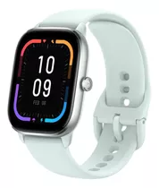 Smartwatch Amazfit Amoled Gts 4 Mini 1.65  Caja De  Aleación De Aluminio Y Plástico  Mint Blue, Malla  Mint Blue De  Silicona