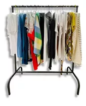 Rack Organizador De Ropa - Exhibidor Burro Desarmable