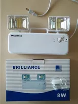 Lámpara Emergencia Led 8w Multivoltaj 110-240v Bateria Litio