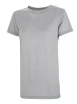 Remera Deportiva Mujer Under Armour Gris Tech Ssc Twist