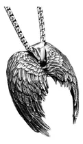 Collar Con Dije Alas Shadow Wings Angel Poppe Arg
