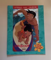 Libro De Vitrales Para Colorear Lilo Stitch