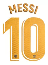 Tipografía. Número Barcelona 2018 - 2020. Local. Messi.