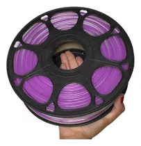 50 Metros Inteiro Neon Fita Led 6x12mm Flexível 12v Luz Roxo