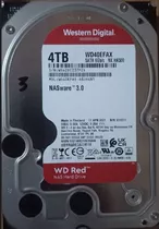 Disco Duro Interno Western Digital Wd Red Wd40efax 4tb Rojo