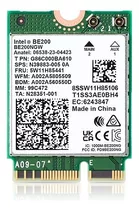 Placa De Rede Sem Fio Intel Be200 Bluetooth 5.4 Tri Band6ghz