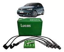 Kit Cable Y Bujia Volkswagen Gol Trend 1.6 8v