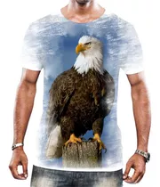 Camiseta Camisa Águia Voando Pássaros Aves Natureza Hd 10