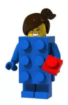 Lego Minifigures 71021 - Serie 18 Blue Brick Girl (03)