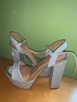 Tacones Vizzano Color Plata