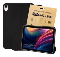 Capa iPad Mini 6 6ª Geração Case Smart Premium + Pelicula