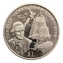 Liberia - 1 Dollar - Año 1999 - Km #404 - James Cook