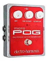 Pedal Ehx Micro Pog Polyphonic Octave C/ Nf-e & Garantia 