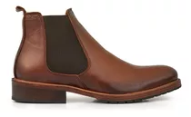 Bota Hombre Cuero Zapato Botineta Chelsea Borcego Briganti