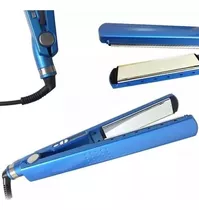 Plancha Alisadora Profesional De Pelo Nano Titanio 450° F Color Celeste