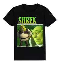 Remera Shrek Estilo Vintage Estampa Digital