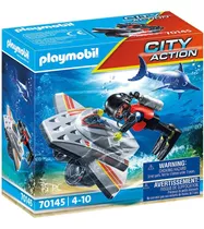 Playmobil Scooter De Mergulho - City Action - 70145