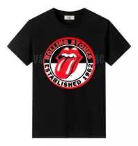 Remera  Rolling Stones Hombre Mujer Algodón Premium