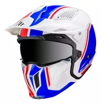 Casco Mt Streetfighter Sv Twin Azul Br