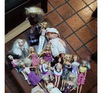Muñecas Usadas, Excelente Estado (barbie S/pollera Violeta)