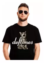 Polera Deftones Logo Gato Rock Abominatron