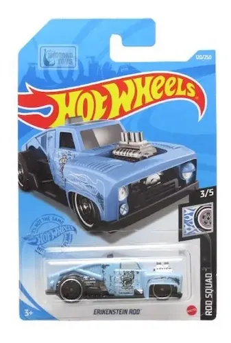 Erikenstein Rod Azul 120 1 64 Hot Wheels 2021 Azul MercadoLivre