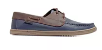 Zapato Nautico Acordonado Hombre