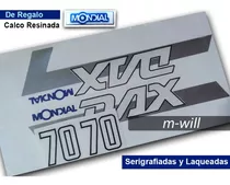 Kit De Calcos Original Mondial Dax 70