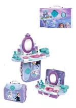 Maleta Tocador 3 En 1 Frozen 2 Con Accesorios,  Disney Origi