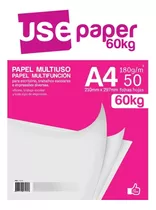 Papel Cartão Branco - Grosso 180g - Tamanho A4 - 50 Folhas