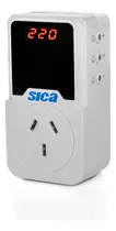 Protector De Tension Enchufable Con Display Digital 10a Sica