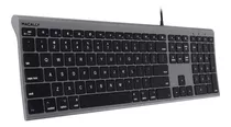 Macally Ultra Slim Usb Wired Computer Keyboard - Funciona Co