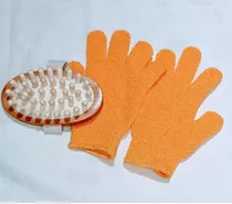 Guantes Exfoliantes Y Masajeador,  Para Mejorar La Celulitis