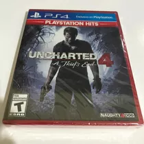 Uncharted 4 A Thiefs End Ps4 Playstation 4 Nuevo Y Sellado