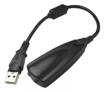 Adaptador Placa Usb De Som 7.1 Fone E Microfone