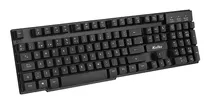 Teclado Multimedia Diseño Simil Mecanico Conexion Usb 