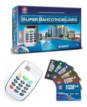 Brinquedo Super Banco Imobiliário Com Máquina De Cartão