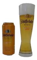 Vaso Schofferhofer Original Sahm + Lata De Cerveza Importada