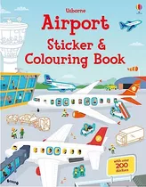 Livro Airport Sticker And Colouring Book De Tudhope Simon U